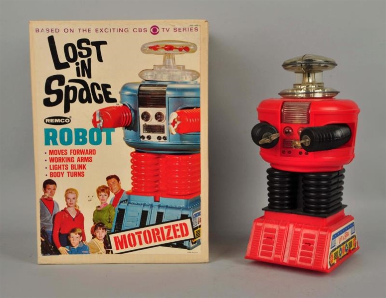 REMCO BATTERY OPERATED LOST IN SPACE ROBOT.       