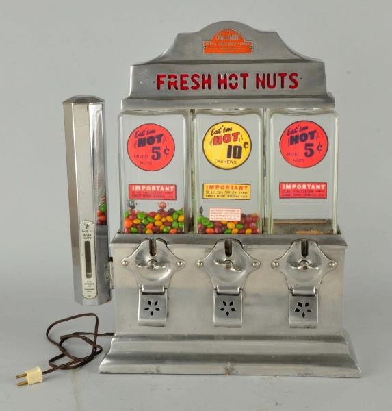 FRESH HOT NUTS COIN-OP MACHINE.                   