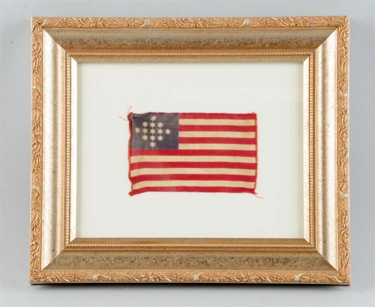 PATRIOTIC AMERICAN FLAG WITH 13 STARS.            