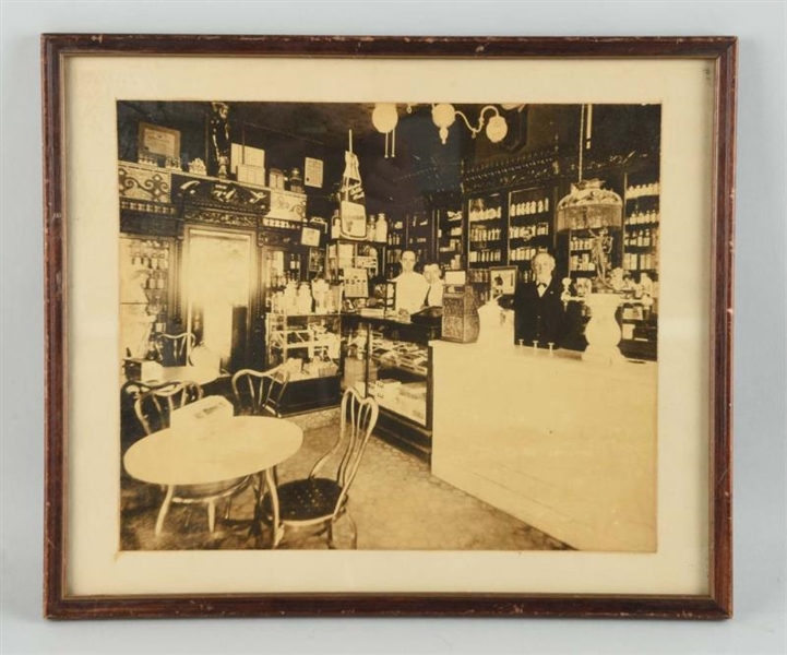 EARLY GENERAL STORE PHOTOGRAPH.                   