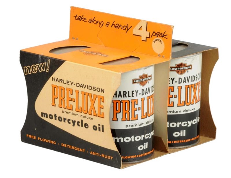 NEW! HARLEY-DAVIDSON PRE-LUXE MOTOR OIL PACK..    