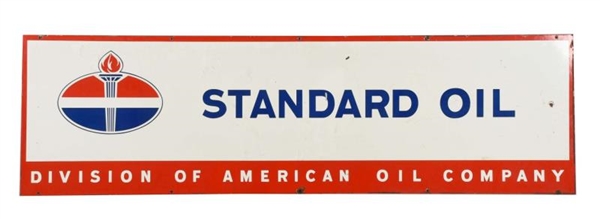 STANDARD OIL COMPANY PORCELAIN SIGN.              