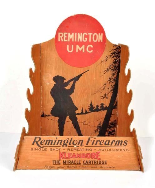 RARE 1920S-30S REMINGTON UMC POS RIFLE RACK.    