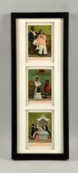 FRAMED "UNCLE TOMS CABIN" CUTOUTS.               