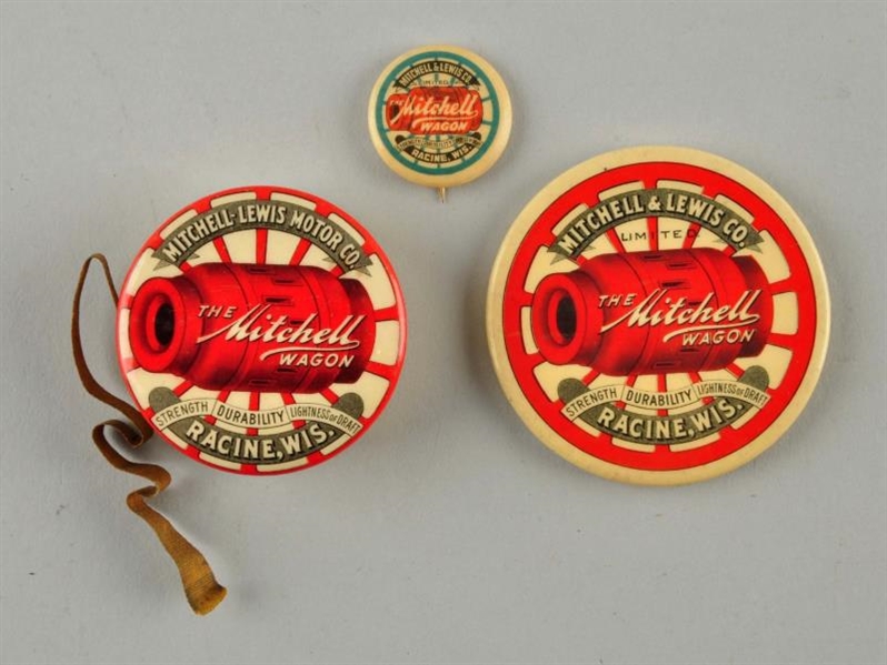LOT OF 3: MITCHELL ADVERTISING PIECES.            