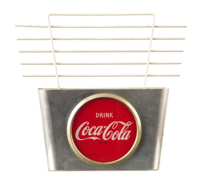 1950S COCA - COLA LIGHTED WALL SCONCE.           