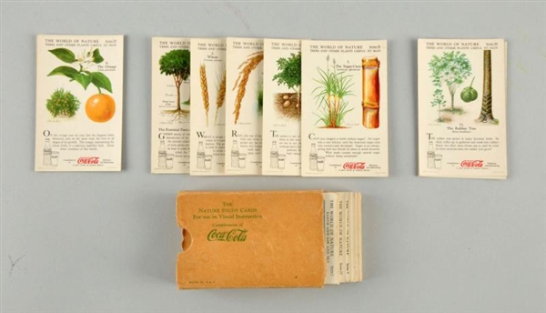 COMPLETE SET OF 1996 COCA-COLA NATURE STUDY CARDS.