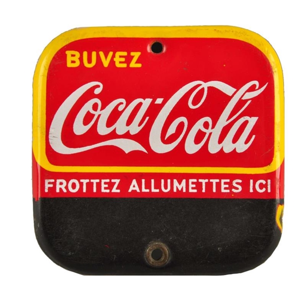 1930S - 40S FRENCH - CANADIAN COKE MATCHSTRIKE. 