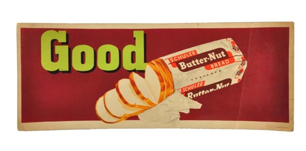 1950S BUTTER - NUT BREAD TROLLEY SIGN.           