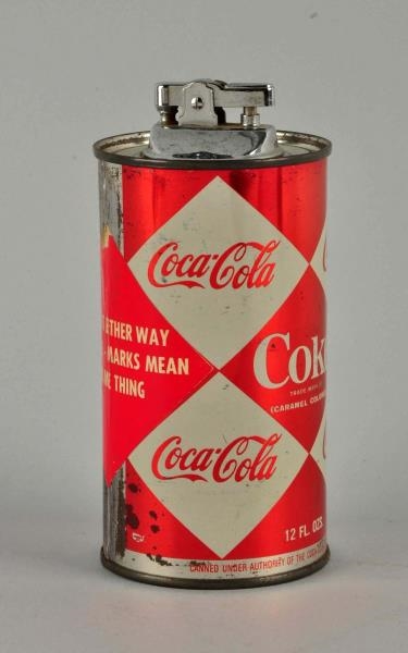 1960S COCA - COLA MULTI - DIAMOND CAN LIGHTER.   