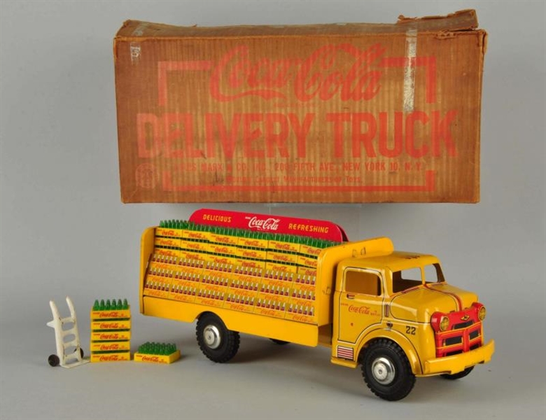 MARX TIN LITHO COCA-COLA DELIVERY TRUCK #22       