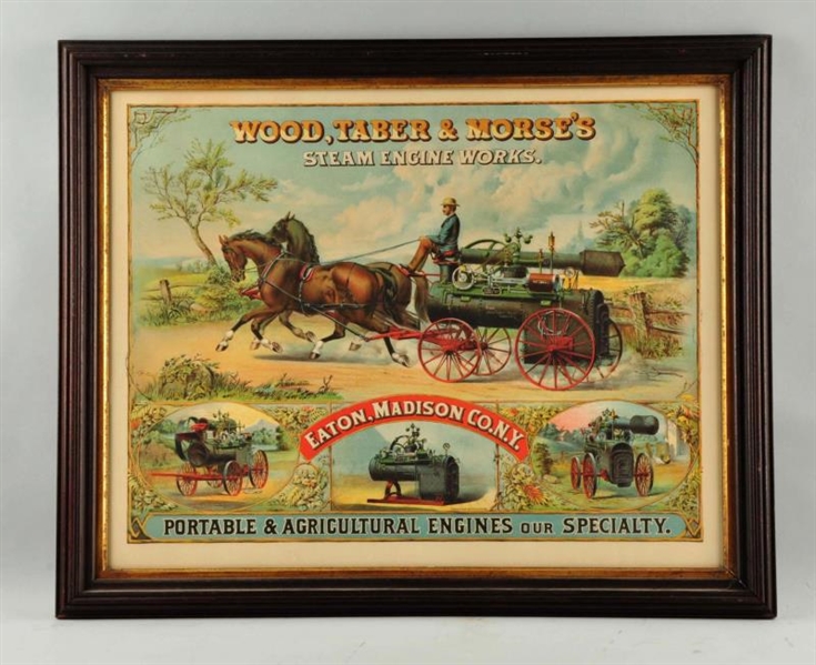 WOOD, TABER & MORSES HORSE ADVERTISEMENT.        