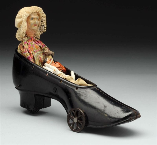 CAST IRON IVES BLAKESLEE “OLD WOMAN IN THE SHOE”  