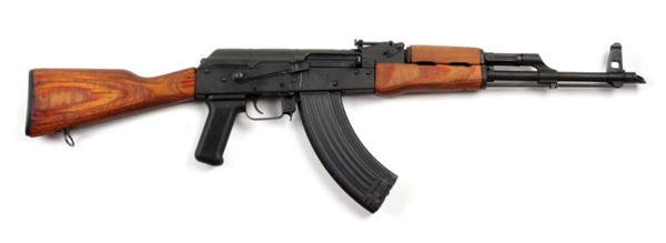 (C) ROMANIAN AK-47 SEMI-AUTOMATIC CARBINE.        