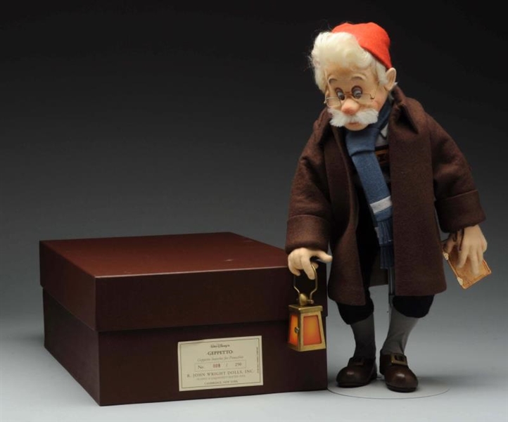 JOHN WRIGHT GEPPETTO DOLL IN BOX.                 