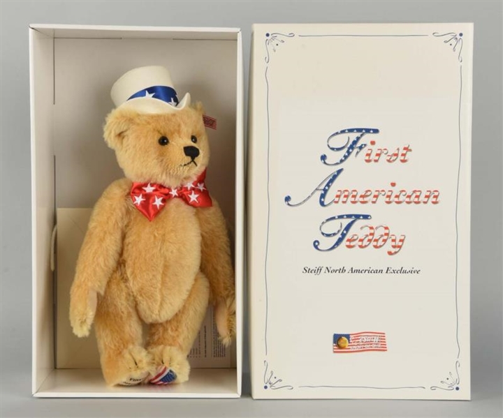 THE FIRST  AMERICAN TEDDY STEIFF BEAR.            