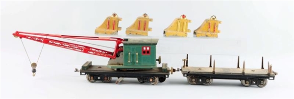 LOT OF 6: TRAINS AND ASSORTED ITEMS.              