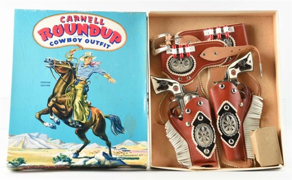 CARNELL ROUND UP COWBOY OUTFIT IN BOX.            