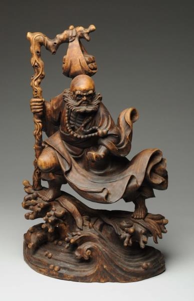 CHINESE WOOD CARVING.                             