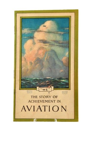 1931 COCA - COLA STORY OF AVIATION BOOKLET.       