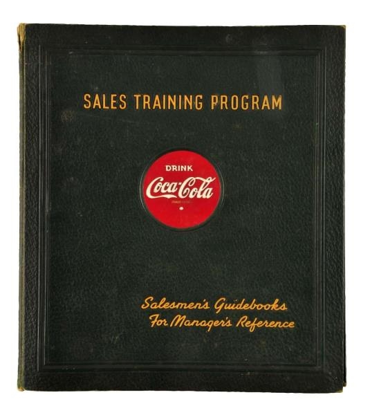 1940S COCA - COLA SALESMANS GUIDE BOOK.         