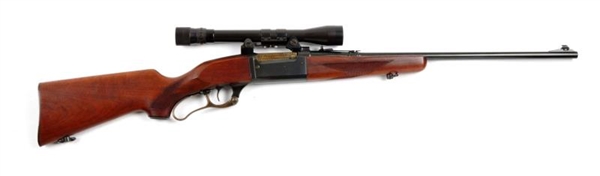 (C) SAVAGE MODEL 99 LEVER ACTION RIFLE.           