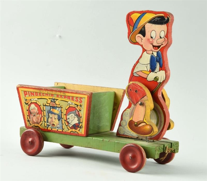 FISHER PRICE PAPER ON WOOD NO. 720 PINOCCHIO.     