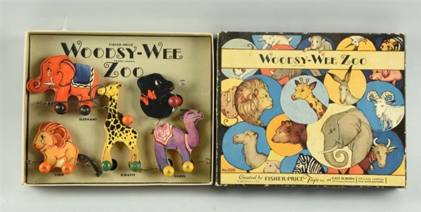 FISHER PRICE WOODSY WEE ZOO SET.                  