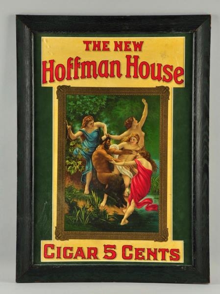 THE NEW HOFFMAN HOUSE 5¢ CIGAR SIGN.              