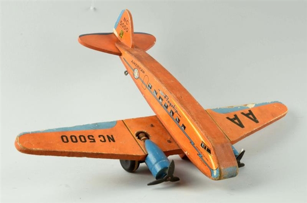 FISHER PRICE PAPER ON WOOD NO. 170 AIRPLANE TOY.  