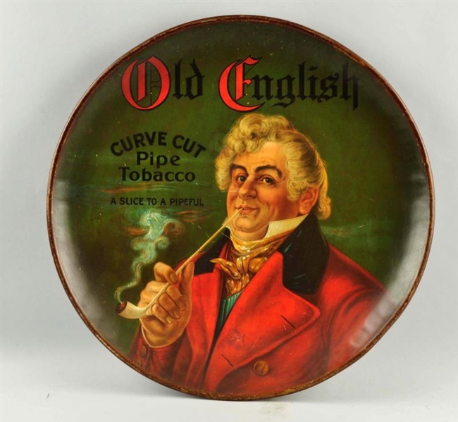 OLD ENGLISH PIPE TOBACCO CHARGER SIGN.            