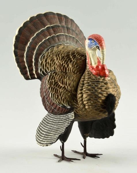 LARGE TURKEY CANDY CONTAINER.                     