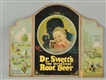 DR. SWETTS ROOT BEER TRI-FOLD ADVERTISING SIGN.  