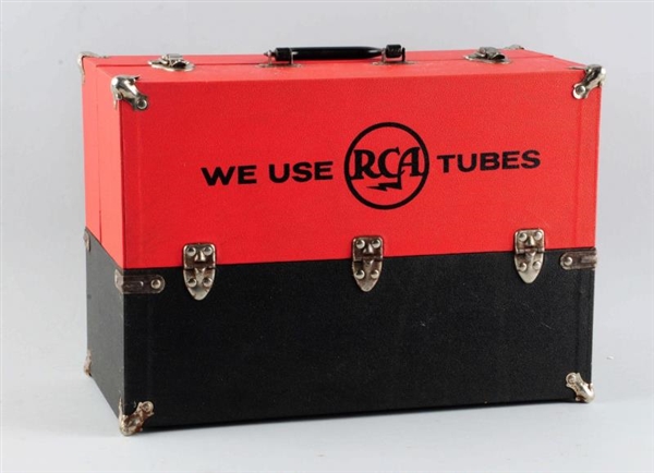 RCA ELECTRONIC TUBE CASE.                         