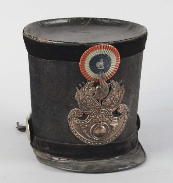 FRENCH FIRST EMPIRE INFANTRY SHAKO.               