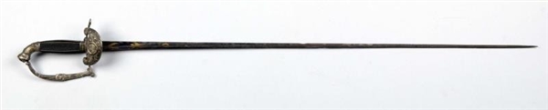 DELUXE FRENCH OFFICER’S SMALL SWORD.              