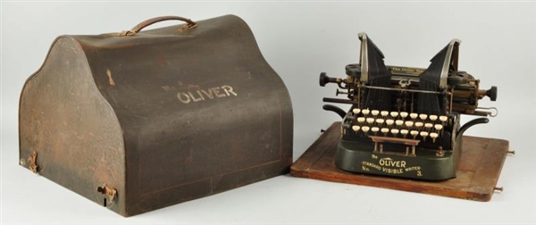 OLIVER #3 - 1903 TYPEWRITER.                      