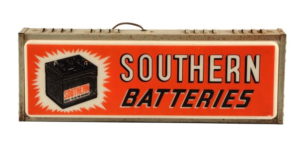 SOUTHERN BATTERIES LIGHT SIGN.                    