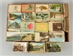 LARGE LOT OF ASSORTED POSTCARDS.                  