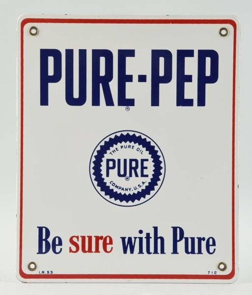 PURE-PEP WITH LOGO SIGN.                          