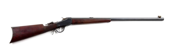 (A) WINCHESTER MODEL 1885 LOW WALL RIFLE.         