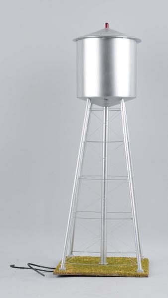 LARGE METAL G SCALE WATER TOWER.                  