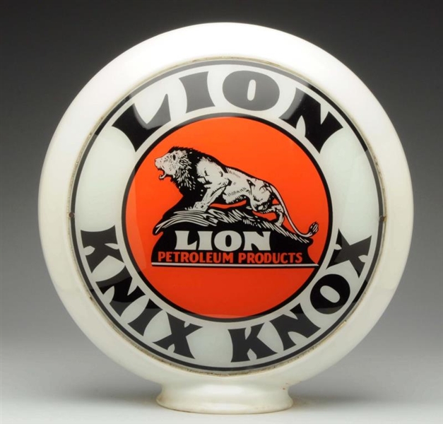 LION KNIX KNOCK W/ LOGO 13-1/2" GLOBE LENSES.     