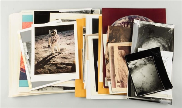 LARGE LOT OF PHOTOS OF MOON & SPACE.              