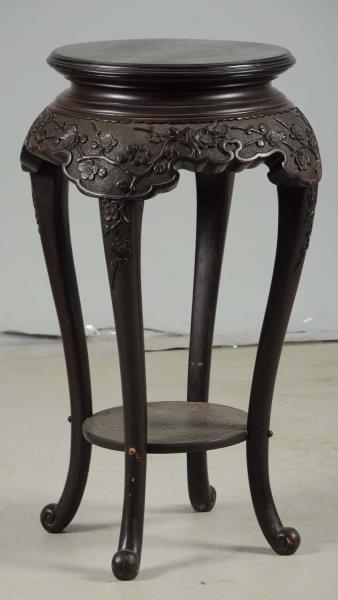 CHINESE CARVED WOODEN TABLE.                      