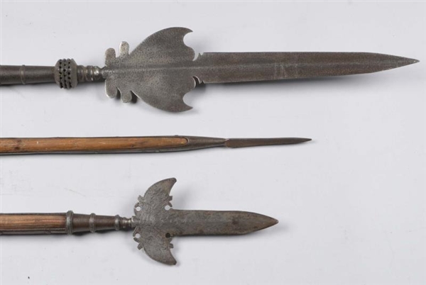  LOT OF 3:  POLEARMS.                             