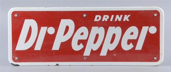 DRINK DR. PEPPER PORCELAIN SIGN                   