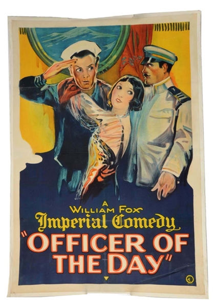 OFFICER OF THE DAY  MOVIE POSTER.                 