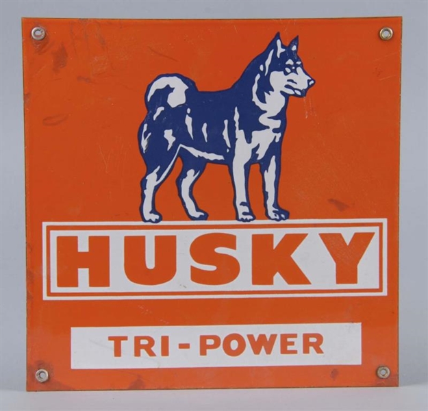 HUSKY TRI-POWER WITH DOG SIGN                     