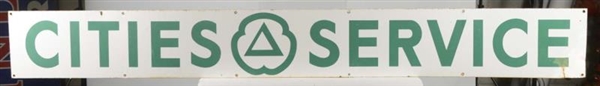 CITIES SERVICE WITH LOGO SIGN                     